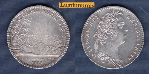 Jeton louis chambre aux - xv,