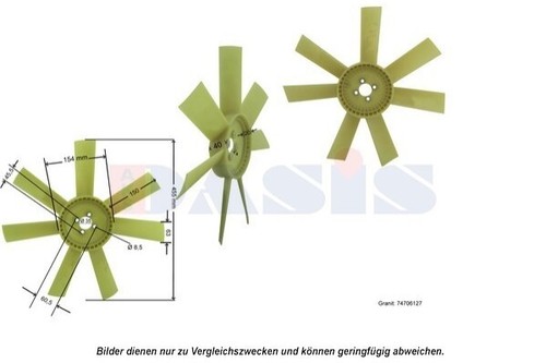 Pale ventilateur pour - ventilateur,