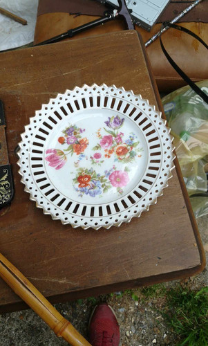 Assiettes anciennes en - 4,