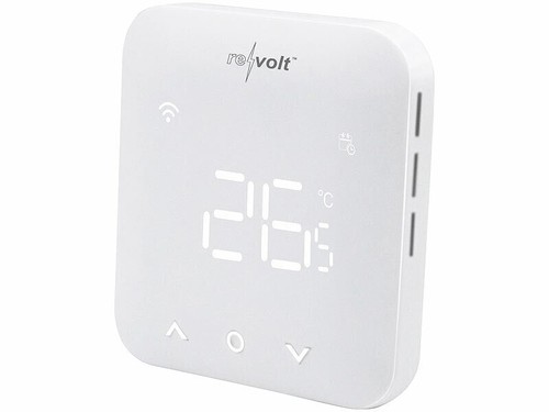 Thermostat mural connecté