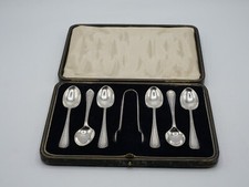 COFFRET 6 CUILLERES ET PINCE A
