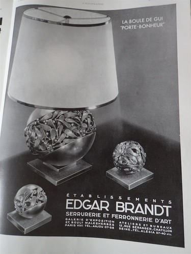 Edgar brandt ferronnerie art - brandt,