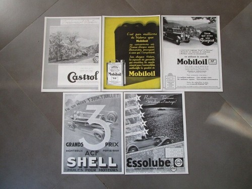 Lot publicités de - lot, 5