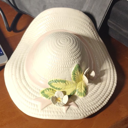 Chapeau porcelaine blanc - chapeau,