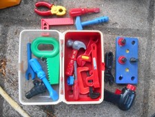 jouet ancien malette pour enfant ancien outil