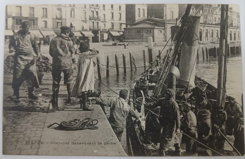 Carte postale ancienne - carte, dieppe