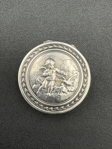 Boîte pilulier argent - boîte,