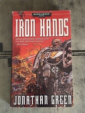 Livre Warhammer 40k Iron Hands Jonathan Green 2004 Black Library VO en ANGLAIS