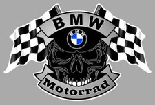  BMW Motorrad Skull - Flags