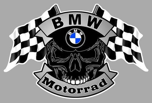 Bmw motorrad skull flags - ,