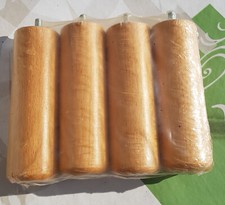 Pieds de lit sommier en bois, lot de 4