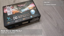 Asus Xonar DG PCI 5,1 (Carte son, soundcard, CMI-8786, 5.1 surround)