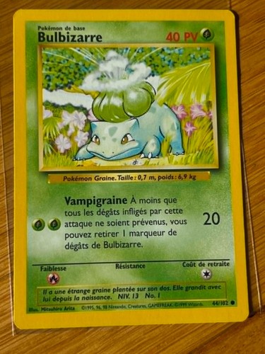 Carte pokemon 102 - carte, 44/102
