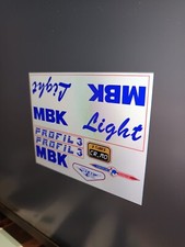 Kit 6 stickers MBK LIGHT BMX