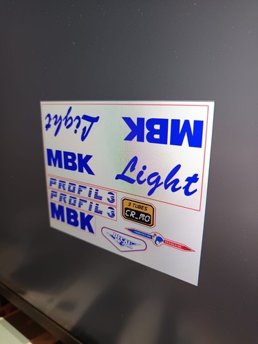 Kit stickers mbk light - 6,