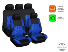 Set Complet Tissu Bleu Voiture