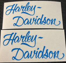 HARLEY DAVIDSON CUSTOM TANK DECALS