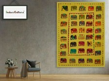 Beau Tapisserie Murale En Coton Patchwork Kantha De Style Vintage