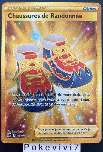 Carte pokemon chaussures - carte,