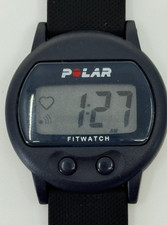 POLAR FITWATCH cardiofréquencemètre avec bandeau émetteur, manuel, pochetteParti