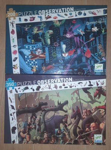 Lot puzzles djeco - de, 2