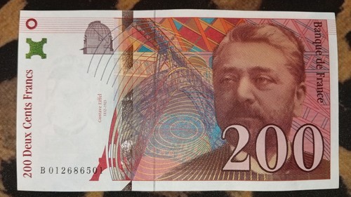 Billet 200 francs - francs, gustave