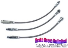 Inoxydable Frein Tuyau Set