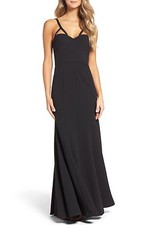 NEW VERA WANG Strappy Jersey