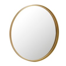 Miroir mural rond design bord - mural,
