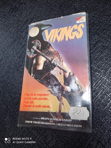 Vhs cassette video vikings - vhs,