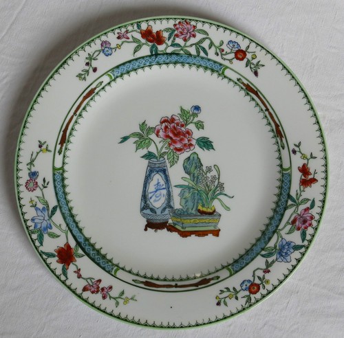 Assiette chinoise porcelaine - assiette, chinoise,