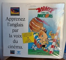 Vintage 1989 K7 VHS Apprenez l'anglais ASTÉRIX CHEZ LES BRETONS - BD Uderzo  C85