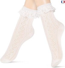 Boyiee Blanc Chaussettes en