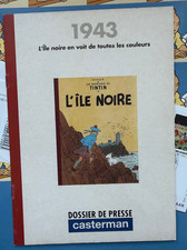 Tintin Hergé L'Ile Noire en