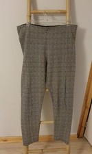 Pantalon À Carreaux Gris Zara Basics XL