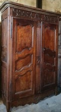 Belle armoire 18e-19e ? bois massif (noyer ?), Cévennes Dauphiné Provence ? 