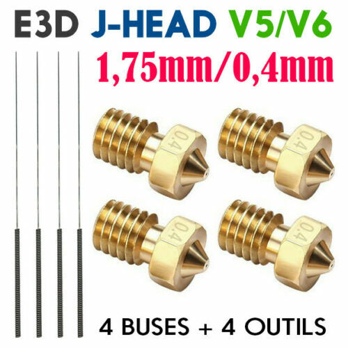 Buse 4mm pour mk3 mk3s - x4,