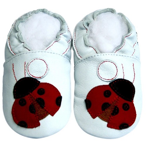 Chaussons cuir souple - chaussons,