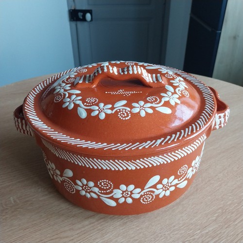 Grande cocotte terre cuite - terre,