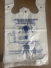 Sac plastique vintage Carrefour 