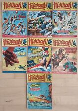 LOT DE  7  NUMEROS   HURRAH  1956 1957
