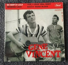 RARE EP/45RPM GENE VINCENT 1ER