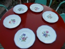 6 Assiettes a Dessert en