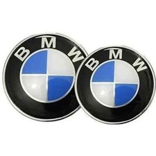 2x BMW Insigne logo Capot