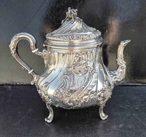 Grosse theiere argent minerve - ,