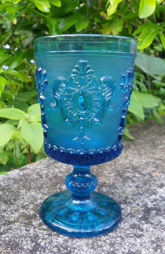 Ancien verre pied en - ancien,