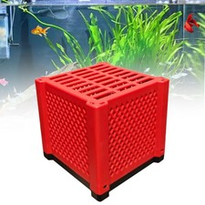 Boîte de rangement pour filtration d'aquarium en PVC robuste, cube de