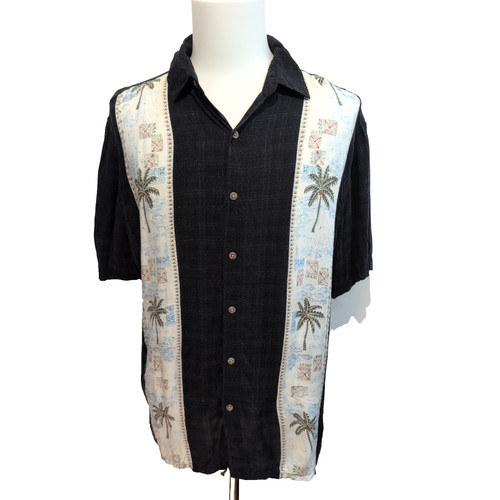 Chemise hawaïenne batik bay - chemise,