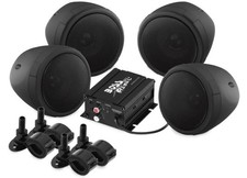Kit De Système Bluetooth À 4 Haut-Parleurs Boss Audio MC470 1000W - Moto Noire
