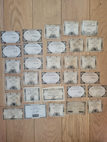France lot assignats - france, 30